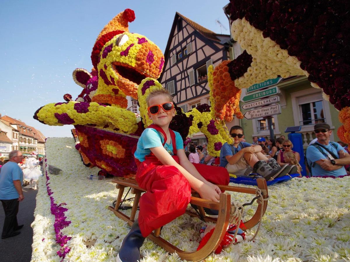 Au Bon Vieux Port Maison De Vacances Alsacienne A 10Mn De Ribeauville, Riquewihr Et Kaysersberg Selestat Ngoại thất bức ảnh